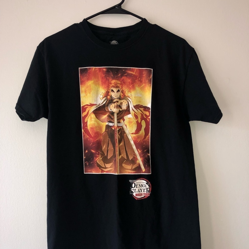 Demon Slayer Black Graphic Tee